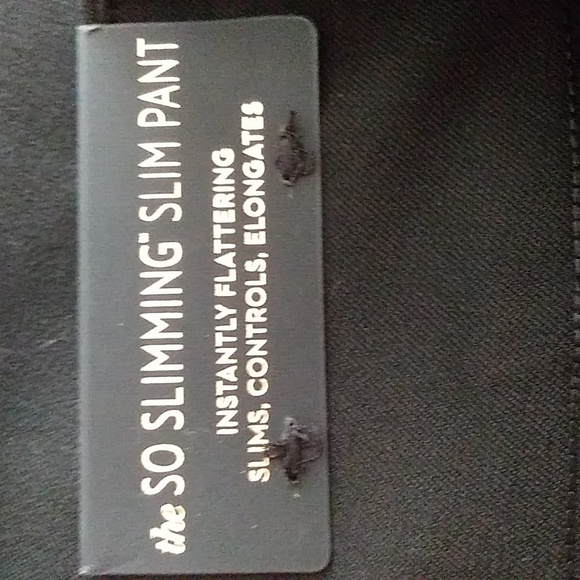 Chico' So Slimming by Chico's The So Slimming Reese Pant 2.5/ 14  Black - Picture 6 of 9